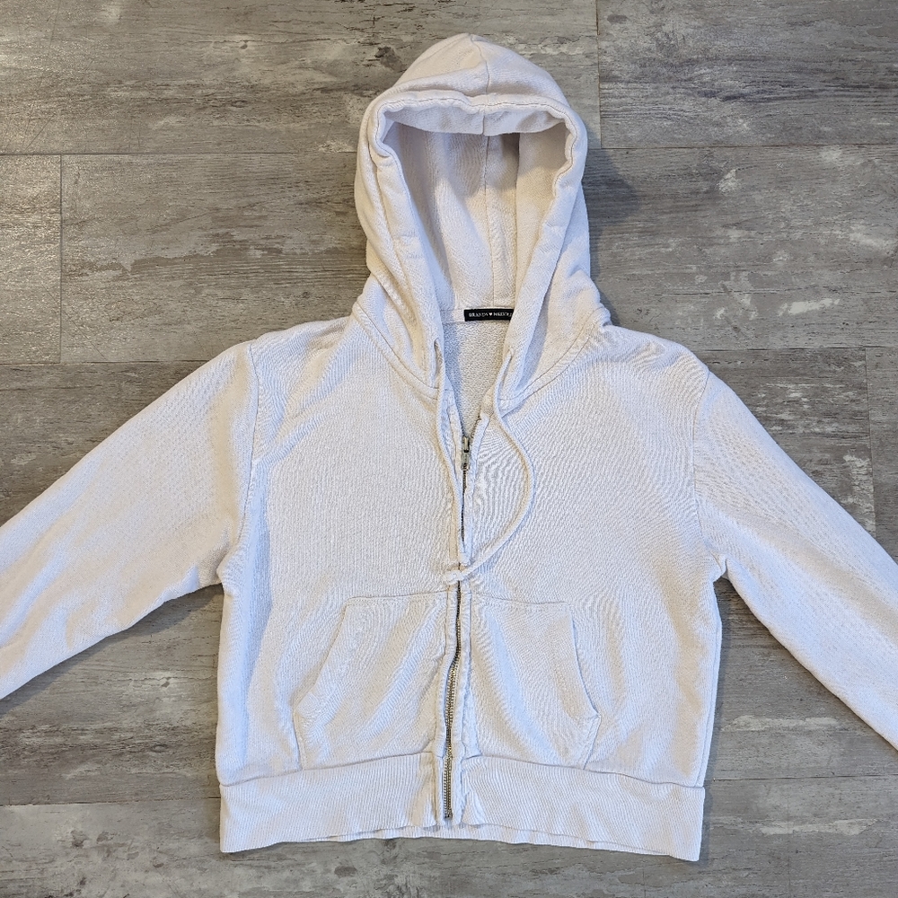 Brandy Melville full zip sweater